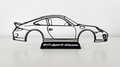 Porsche 911 Sport Classic Silhouette - Tischdekoration